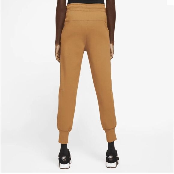 Nike Sportswear Tech Fleece Women's Pants Joggers (Desert Ochre) CW4292-754 - Picture 2 of 16